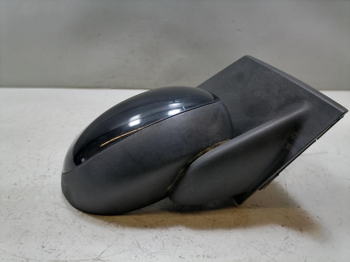 Toyota Aygo 1 original Au&szlig;enspiegel rechts manuell verstellbar 211 Schwarz Bj.2006